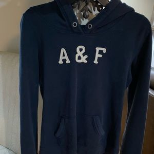 A & F Navy hoodie